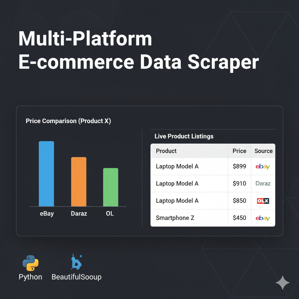 Multi-Platform E-commerce Data Scraper
