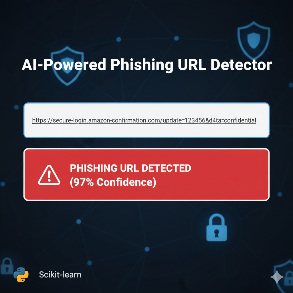 AI-Powered Phishing URL Detector